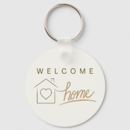 ウェルカムホーム実在エステートクライアントミニマリスト予算 キーホルダー