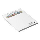 ウェルカムホーム実在エステート閉店ギフト ノートパッド (アングル)