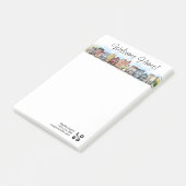 ウェルカムホーム実在エステート閉店ギフト ポストイット (アングル)