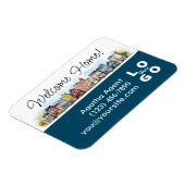 ウェルカムホーム実在エステート閉店ギフト マグネット (左側)