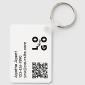 ウェルカムホーム実在エテートマーケティング キーホルダー (裏面)