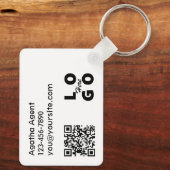 ウェルカムホーム実在エテートマーケティング キーホルダー (裏面)