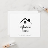 ウェルカムホーム実在エテート カード (正面/裏面インサイチュ)