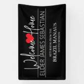 ウェルカムホーム宣教師バナー 横断幕 (縦)