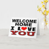 ウェルカムホーム愛 カード (黄色い花)