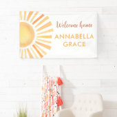 ウェルカムホーム男女兼用サンシャインサンボホ 横断幕 (インサイチュ)