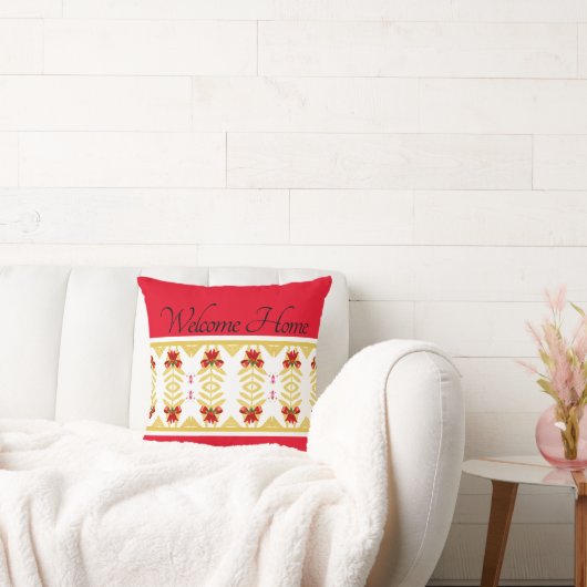ウェルカムホーム装飾用クッション – ウェルカムバック クッション (ソファ)