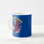 ウェルカムホーム退役軍人 | Patriotic Eagle コーヒーマグカップ (正面左)