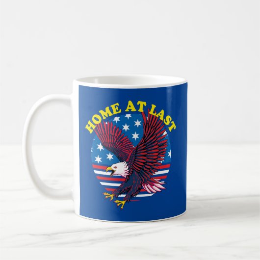 ウェルカムホーム退役軍人 | Patriotic Eagle コーヒーマグカップ (左)