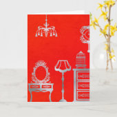 ウェルカムホーム カード (黄色い花)