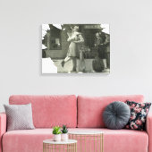 ウェルカムホーム |キャンバス キャンバスプリント (インサイチュ (リビング))