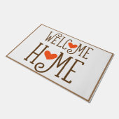 ウェルカムホーム ドアマット (アングル)
