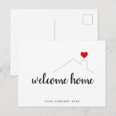 ウェルカムホーム　ニューホームオーナー不動産 ポストカード (正面/裏面)