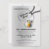 ウェルカムホーム/軍隊招待状 招待状 (正面)