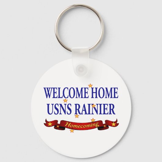 ウェルカムホームUSNSレイニエ キーホルダー (正面)