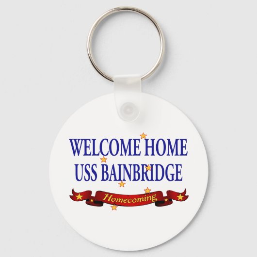 ウェルカムホームUSSバインブリッジ キーホルダー (正面)