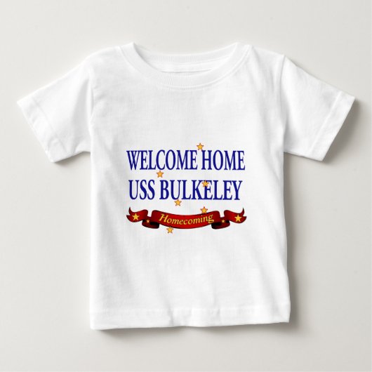 ウェルカムホームUSSバルケリー ベビーTシャツ (正面)