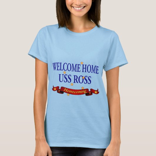 ウェルカムホームUSSロス Tシャツ (正面)