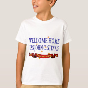 ウェルカムホームUSS John C. Stennis Tシャツ
