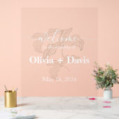 ウェルカムボードアクリル アクリルサイン (ウェディング)