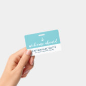 ウェルカムボードスクリプト バッジ (手持ち)