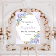 ウェルカムボード 花の結婚式前のお祝い