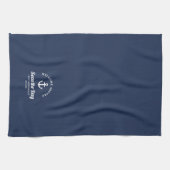 ウェルカムボー航海のト名 キッチンタオル (横)