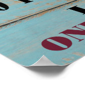 ウェルカムポスターとクラス規則ポスター ポスター (角)