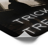 ウェルカムポスターホラーハロウィーントリックまたはトリート ポスター (角)