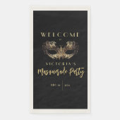 ウェルカムマスカレード誕生日パーティーブボード (正面)