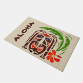 ウェルカムマット、ティキバー.編集文字形式 ドアマット (アングル)