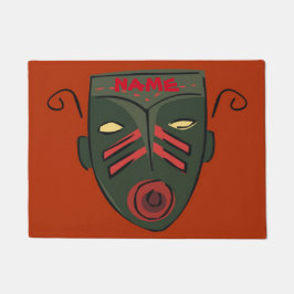 ウェルカムマット、ティキバー、編集文字 ドアマット