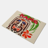 ウェルカムマット、ティキバー.edit文字 ドアマット (アングル)