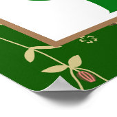 ウェルカムモノグラムファミリーツリー懇親会ポスター ポスター (角)