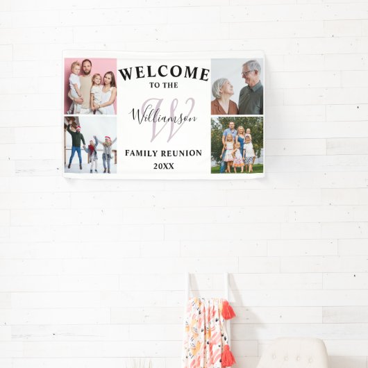 ウェルカムモノグラム&フォトファミリー懇親会 横断幕 (インサイチュ)