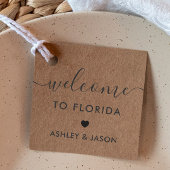 ウェルカムラベル結婚、のウェルカムバッグギフトラベル、クラフト フェイバータグ