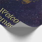 ウェルカムラマダン：イスラムデザイン ラッピングペーパー (角)