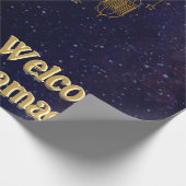 ウェルカムラマダン:イスラムデザイン ラッピングペーパー (角)