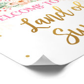 ウェルカムランド・オブ・スイーツくるみ割りカーバレリーナ ポスター (角)