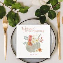 ウェルカムリトルカボチャ水の色ベビーシャワー