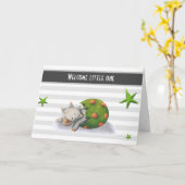 ウェルカムリトルワン新生児 カード (黄色い花)