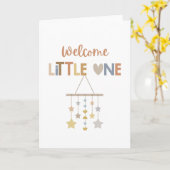 ウェルカムリトルワン |ベビーカード カード (黄色い花)