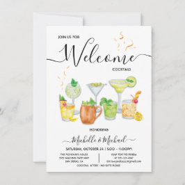 ウェルカムリハーサル婚約カクテルパーティー 招待状