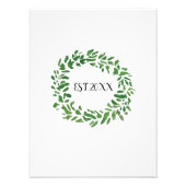 ウェルカムリース設立カスタム フォトプリント            (正面)