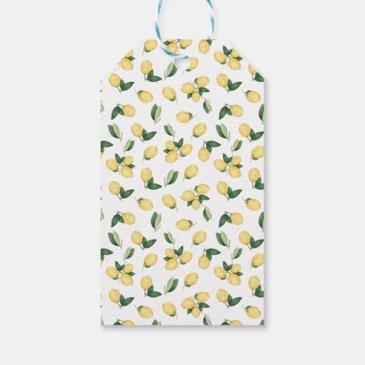 ウェルカムレモン結婚式の引き出物 ギフトタグ (裏面)
