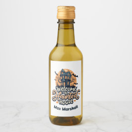 ウェルカム幽霊のよく出る・トゥ・ハウス – Batty for You ワインラベル