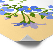 ウェルカム忘れ春マイノッツスクエアポスター ポスター (角)