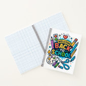 ウェルカム新学期おもしろいアートデザイン ノートブック (内部)