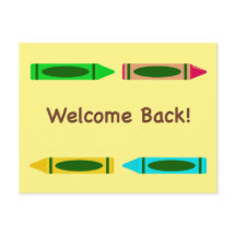 ウェルカム新学期カスタムカラーズクレヨン