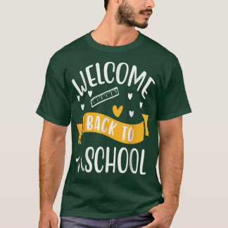 ウェルカム新学期ニュースレターMeet The先生 Tシャツ